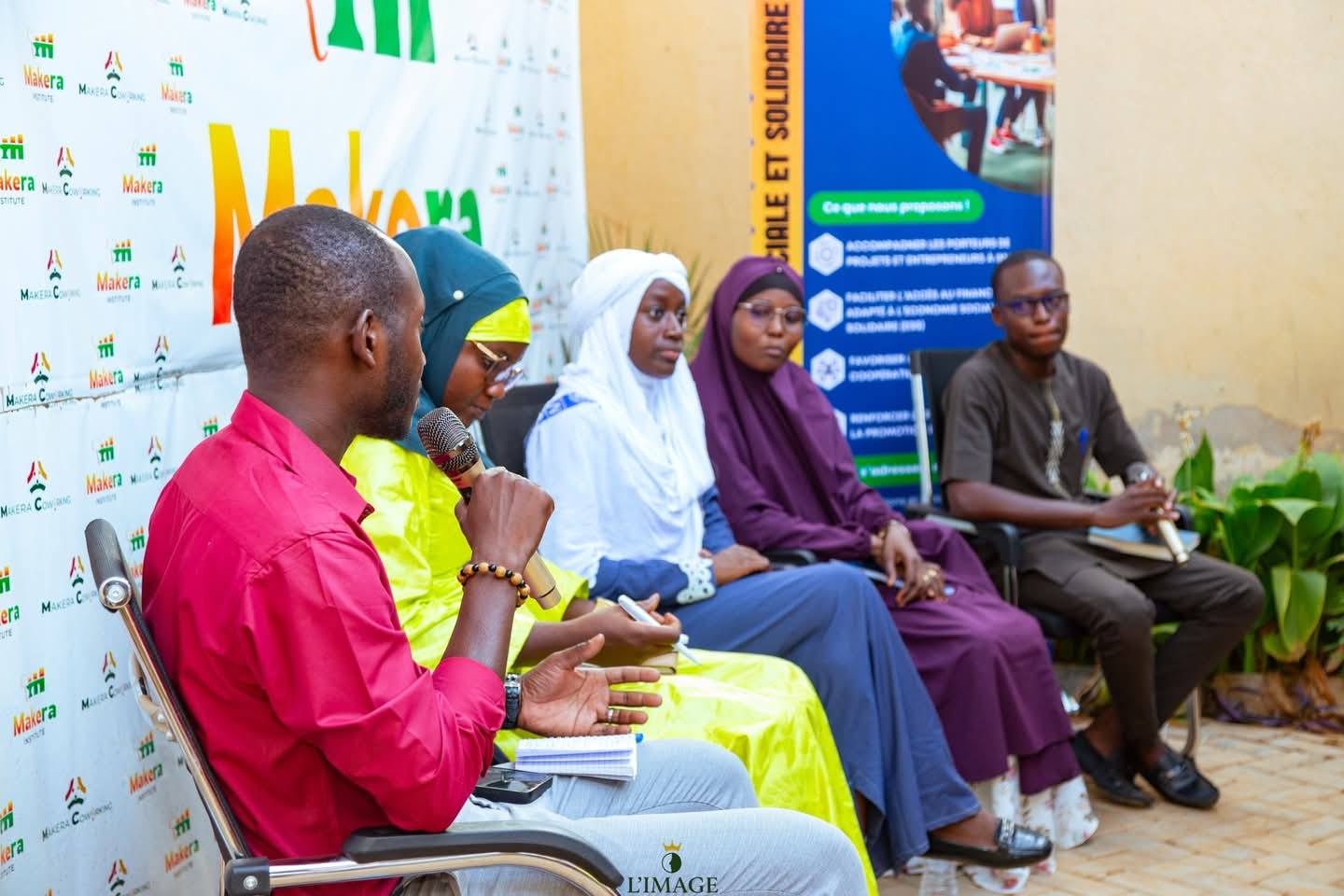 Équipe Makera Institute en réunion